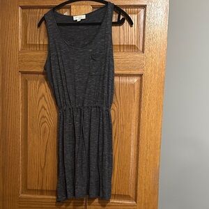 Women’s Olive & Oak Charcoal Sleeveless cotton grey dress size M